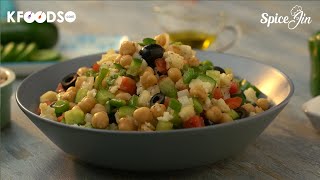 Greek Chickpea Salad Recipe |  Chickpeas Salad Recipe