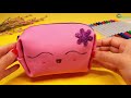 cardboard miniature 31 diy cute pouch pink pouch pouch making diy gift pouch easy diy