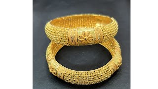 Gold pola bangles | gold bangles | pola | bridal pola bangles #trendingshorts #jewellery #gold