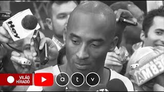 Kobe Bryant: Az egész világon gyászolják a sztárkosarast