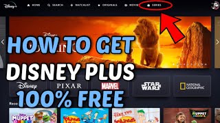 How To Get Disney Plus 100% FOR FREE *2024*