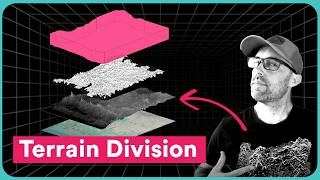Terrain Division - Creating a New Wave Inspired Topo-graphic (Revised)