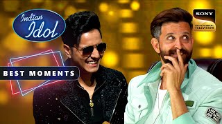 Indian Idol S14 | Hrithik Roshan ने किया Piyush का Cool Makeover | Best Moments