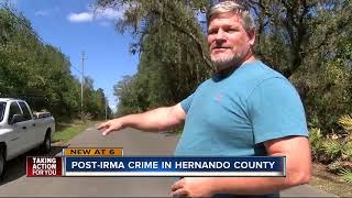 Crime increases in Hernando County after Irma