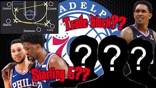 Philadelphia Sixers News and Rumors: Lou Willams On The Trade Block?? Sixers Spacing & Starting 5!