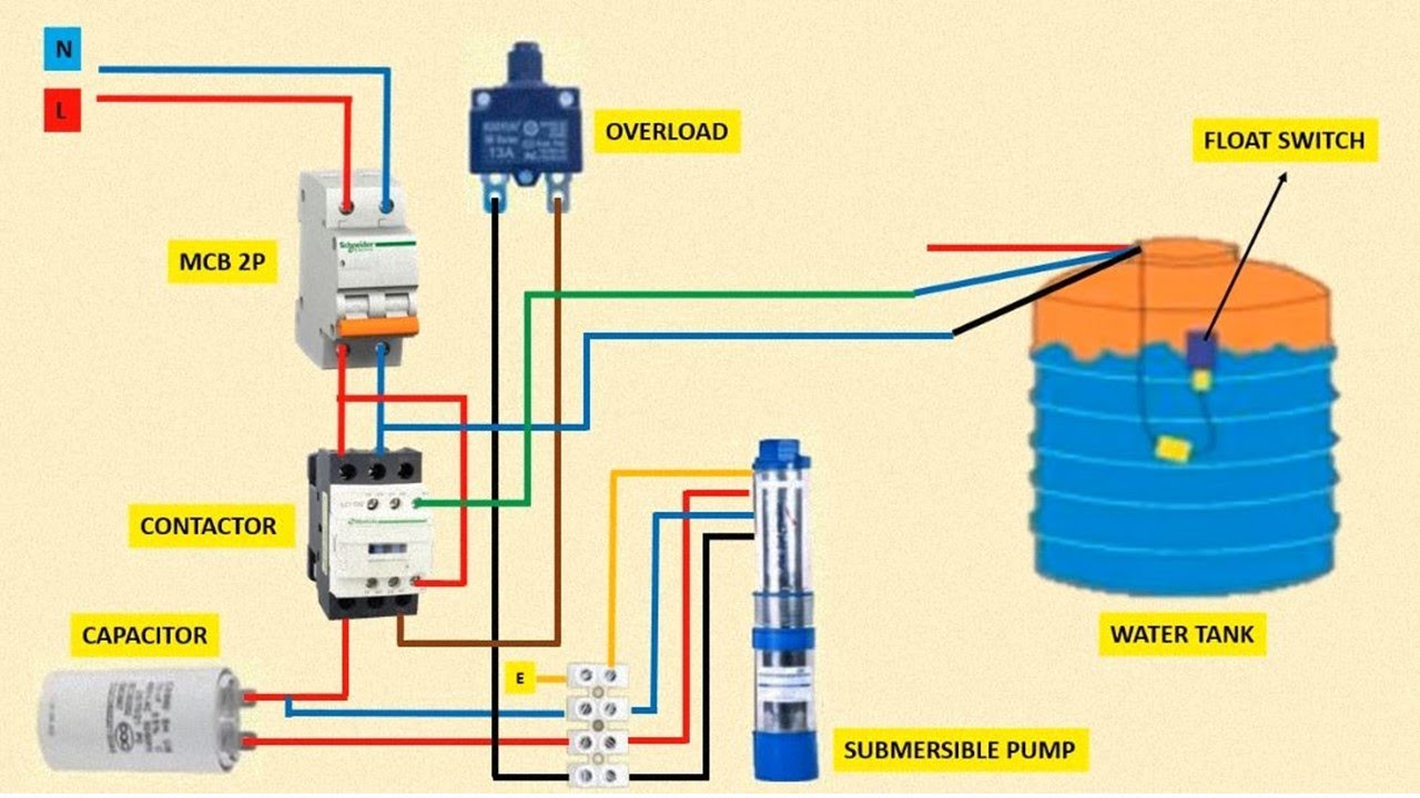 Submersible Motor Float Switch Connection 40 Off