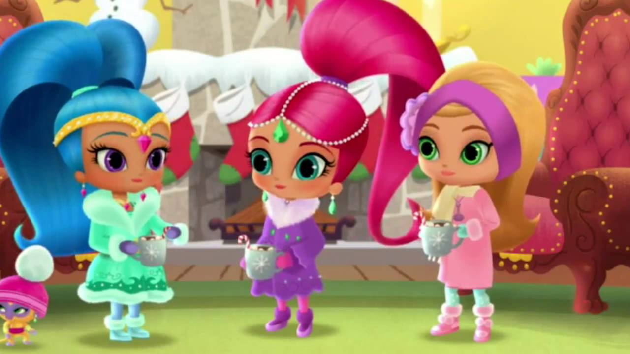 Shimmer And Shine - S01E11 - Santa's Little Genies - YouTube