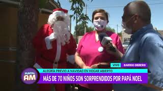 Más de 70 niños sorprendidos por Papá Noel