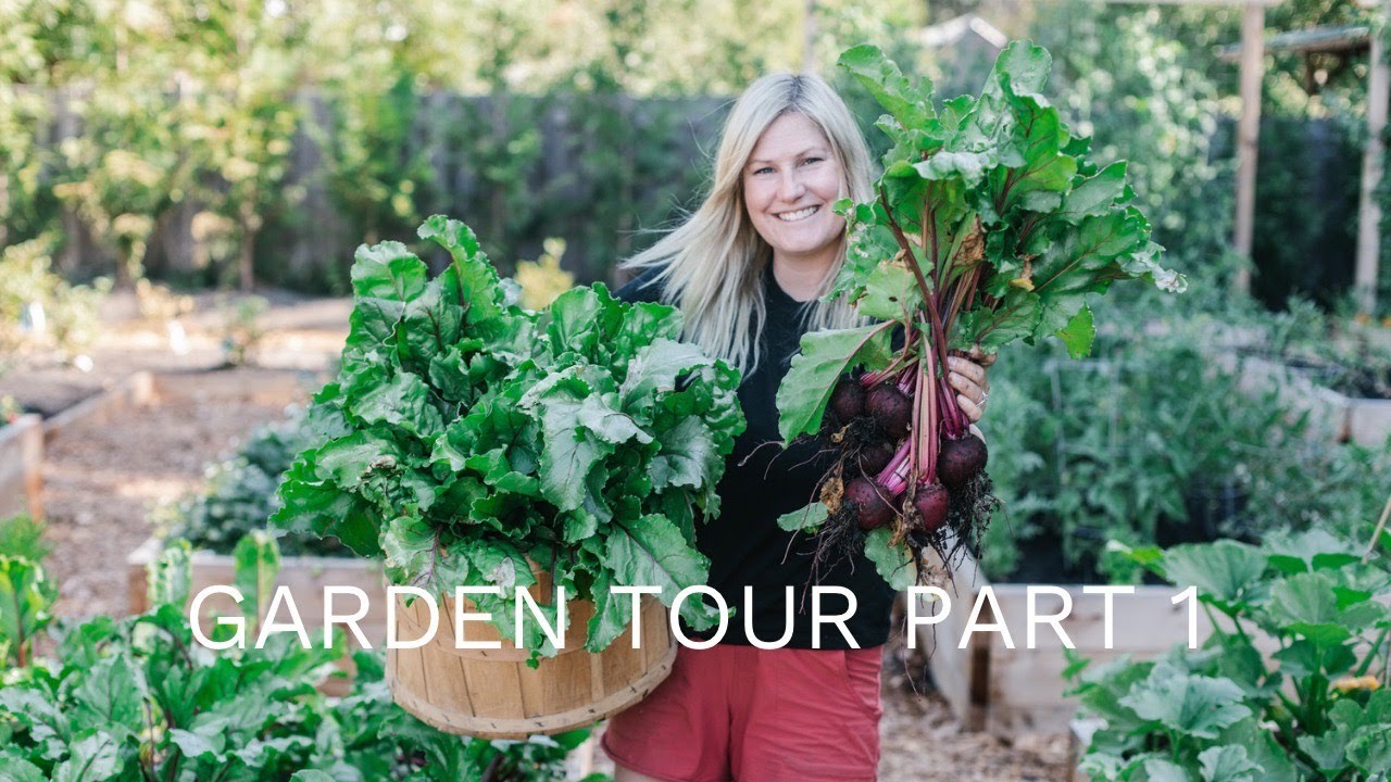 Vegetable Garden Tour Part 1 Youtube