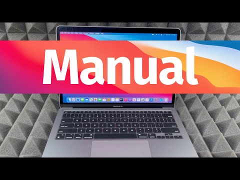 MacBook Air M1 Basics – Mac Manual Guide for Beginners – New to Mac