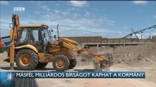 Másfél milliárdos bírságot kaphat a kormány 16-06-01