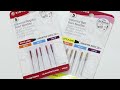 getting started quantum stylist™ 9960 learn about needles