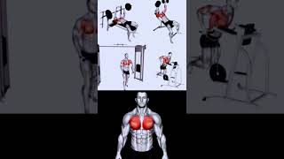 best chest workout exercises with dumbbells at home #Shorts #workout