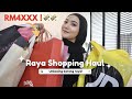 Raya Shopping Haul....I Spent RM4XXX For My Raya Shopping Spree?!! 💸😱🛍️