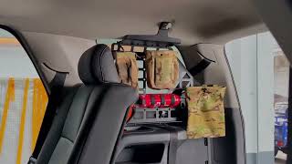 INTERIOR REAR MOLLE PANELSHOWS FOR 2010-2024 4RUNNER