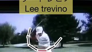 リートレビノのグリップエンド軌道⛳️ドライバースロー正面