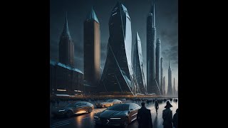 Moscow city of the future imagined by AI