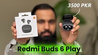 Redmi buds 6 play unboxing and real review | Mic testing + PUBG Test + Battery playtime Test 🔥😱