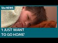 'I just want to go home': Ukrainian refugees flee to Poland as bombs fall back home | ITV News