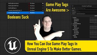 How To Use Gameplay Tags In Unreal Engine 5 - There Awesome BTW