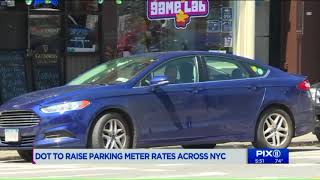DOT to raise parking meter rates across NYC