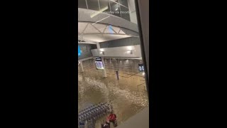 Auckland Airport temporarily closed amid severe flooding