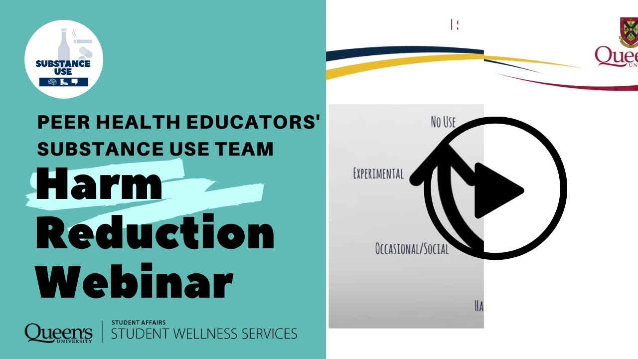 Peer Health Educators Harm Reduction Webinar Youtube