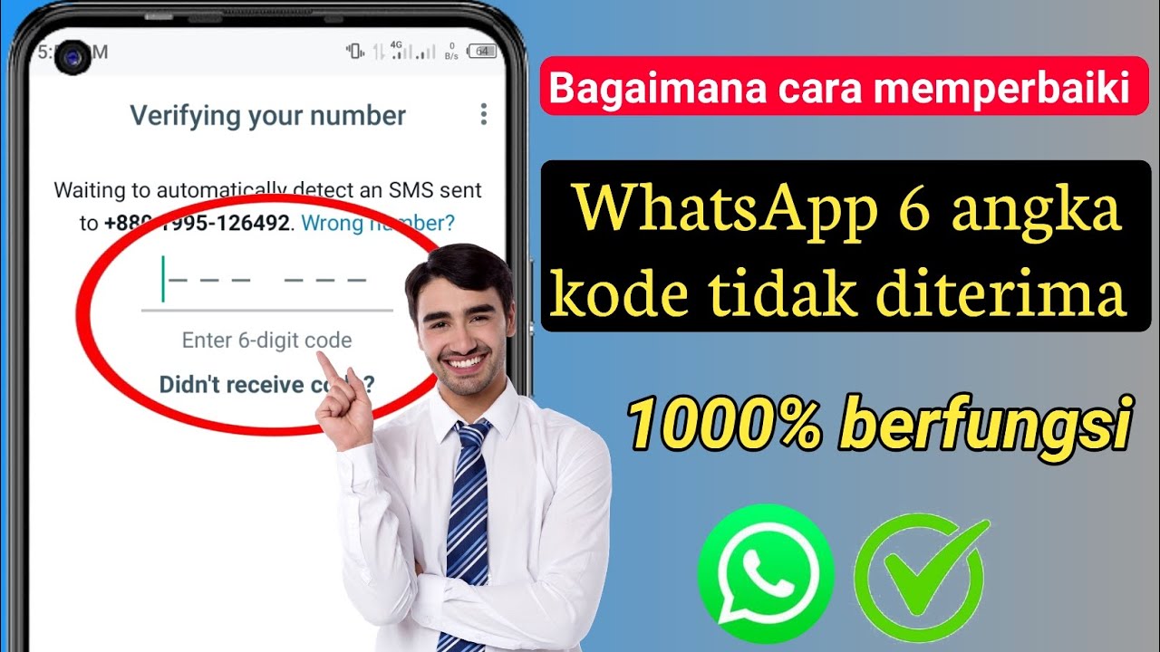 Cara Memperbaiki Kode Verifikasi Whatsapp Tidak Menerima Penyelesaian ...