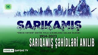 SARIQAMIŞ ŞƏHİDLƏRİ ANILIB