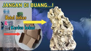 LUAR BIASA!! IDE KREATIF MEMBUAT BATU KARANG UNTUK BONSAI DAN AQUASCAPE