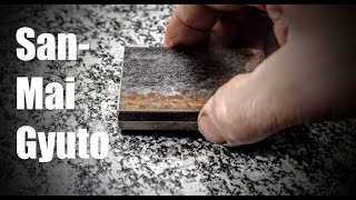 Forging A San-Mai Chefs Gyuto Knife, Cooking Kitchen Food Prep Tool, Blacksmithing Knifemaking Steel