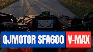 QJMOTOR SFA600 vmax | Prędkość maksymalna | Przyspieszenie