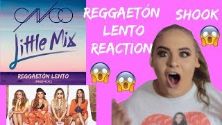Reggaetón Lento (Remix) - Little Mix X CNCO OFFICIAL AUDIO REACTION - Elise Wheeler