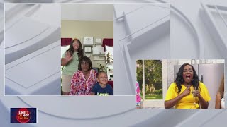 LION Lunch Hour: Marissa and Erin surprised with video messages from family | FOX 5 DC