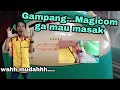 gampang...magicom ga mau masak