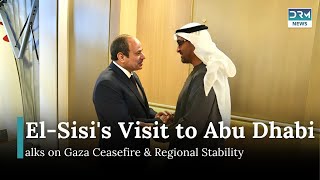 El-Sisi Meets Bin Zayed in Abu Dhabi | DRM News | AC14