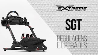 Suporte para Volantes Simuladores SGT Cockpit Extreme Simracing