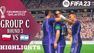 Argentina vs Poland Extended highlights|Fifa world cup 2022 qatar| Messi vs lewandowski #messi #fifa