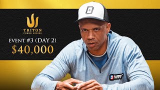 Triton Poker Series London 2023 - Event #3 $40k NLH Mystery Bounty - Day 2