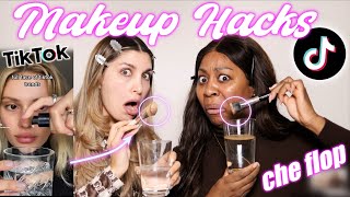 PROVIAMO MAKEUP HAKCS DI TIK TOK PAZZI 😱😂| w/ @graceonyourdash  | MelissaTani