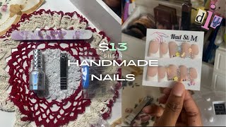 DIY $13 SHEIN Handmade Duck Tip Nails