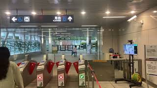 台中捷運綠線列車 往北屯總站 南屯站開車