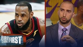How long is LeBron's championship window open in LA? | NBA | FIRST THINGS FIRST