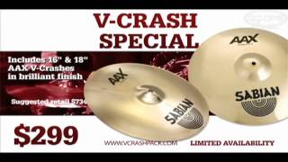 Sabian V-Crash Pack Demonstration by Mike Portnoy