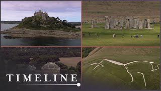 A Walk Through British Heritage Sites From Above | Britain's Treasures From The Air | Timeline