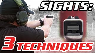 3 Handgun Aiming Techniques That Work