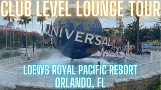 Loews Royal Pacific Resort - Club Level - Universal Studios in Orlando, FL