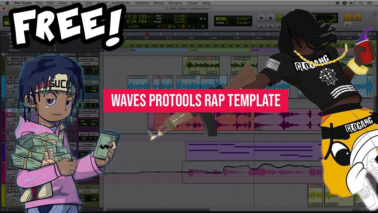 Pro Tools Rap Template