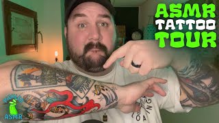 ASMR // ASMR Tattoo Tour \u0026 Hand Sounds