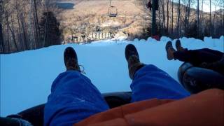 Snow Tubing Loon Mountain Incredibly Fast